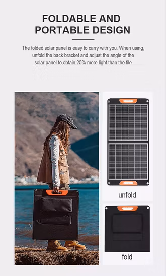 Pannello solare della centrale elettrica portatile 220V con casa interna esterna MPPT