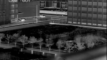 Telecamera IP termica a infrarossi PTZ di sorveglianza a lungo raggio visibile diurna e notturna da 5 km